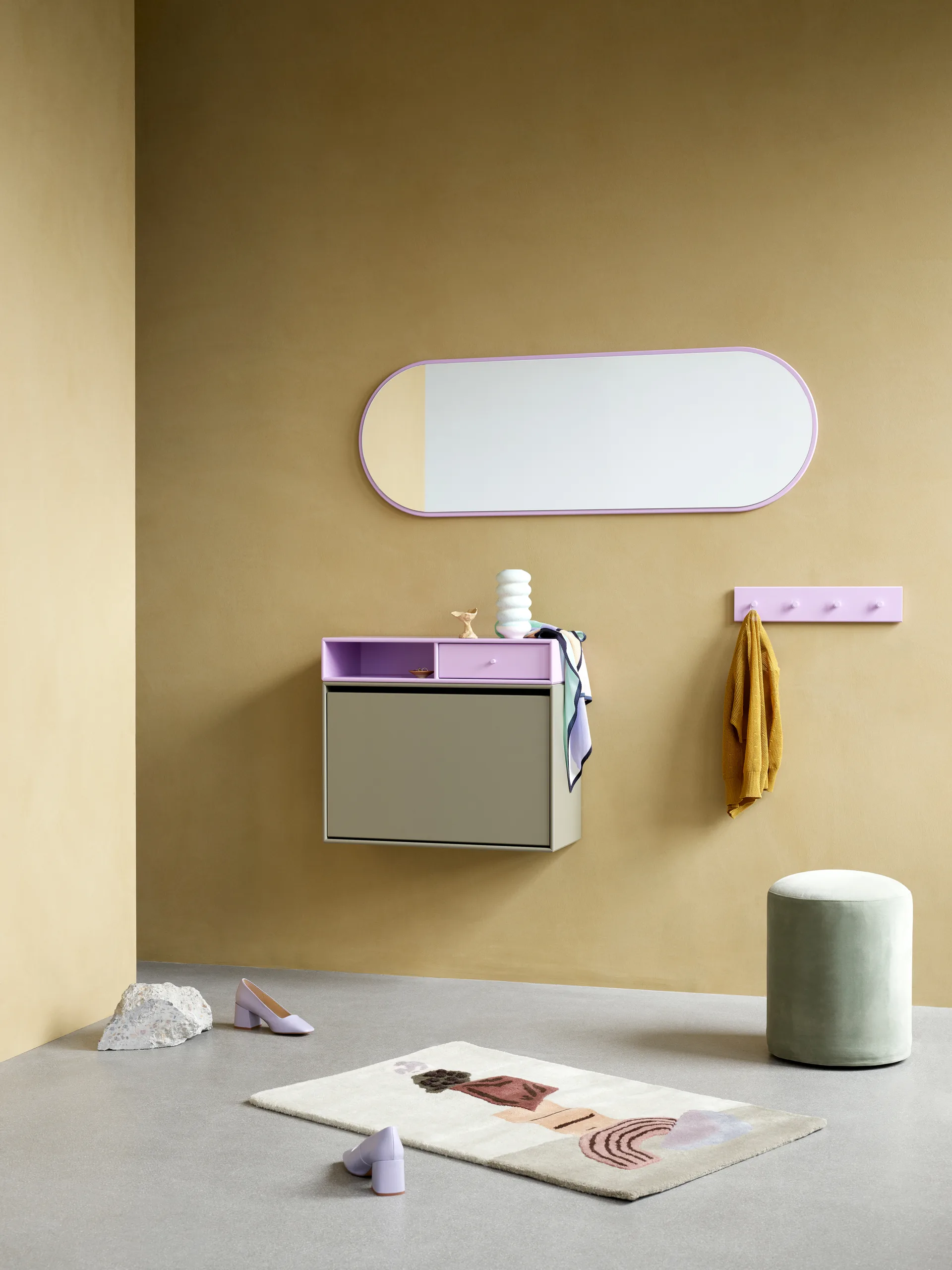 FIGURE Mirror speil - SP824R, Iris Montana