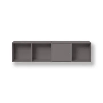 Line hyllemodul vegghengt 1 dør - Coffee 35 - Montana