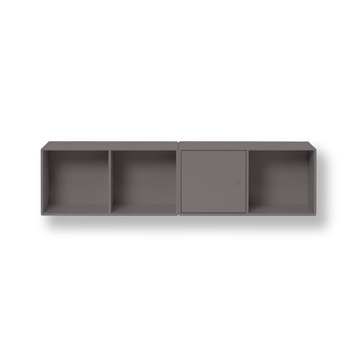 Montana Line hyllemodul vegghengt 1 dør Coffee 35