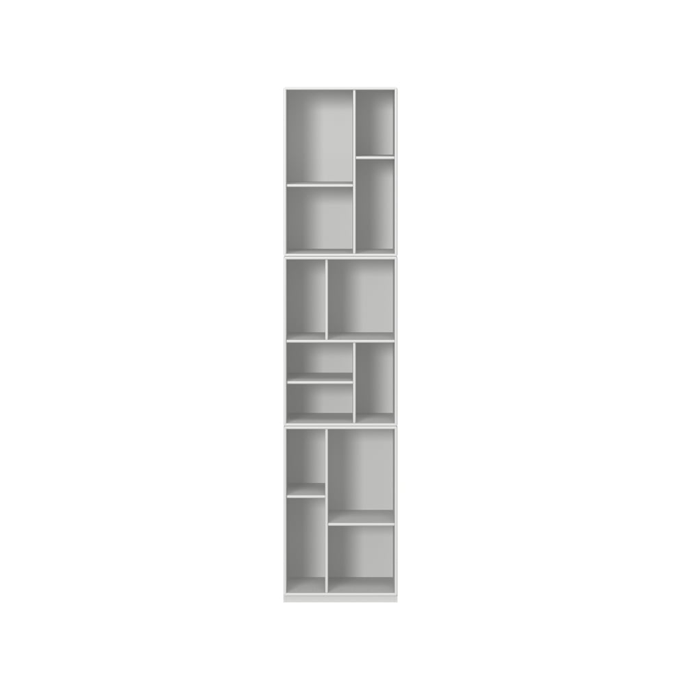 Montana Loom bokhylle New white 101 med 3 cm sokkel