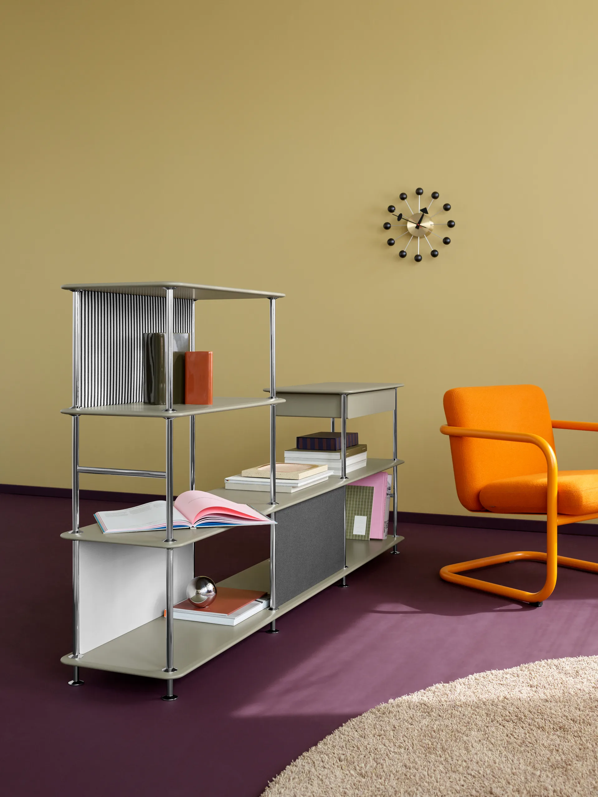 Montana Free 312000 hylle, Fennel structured-chrome Montana