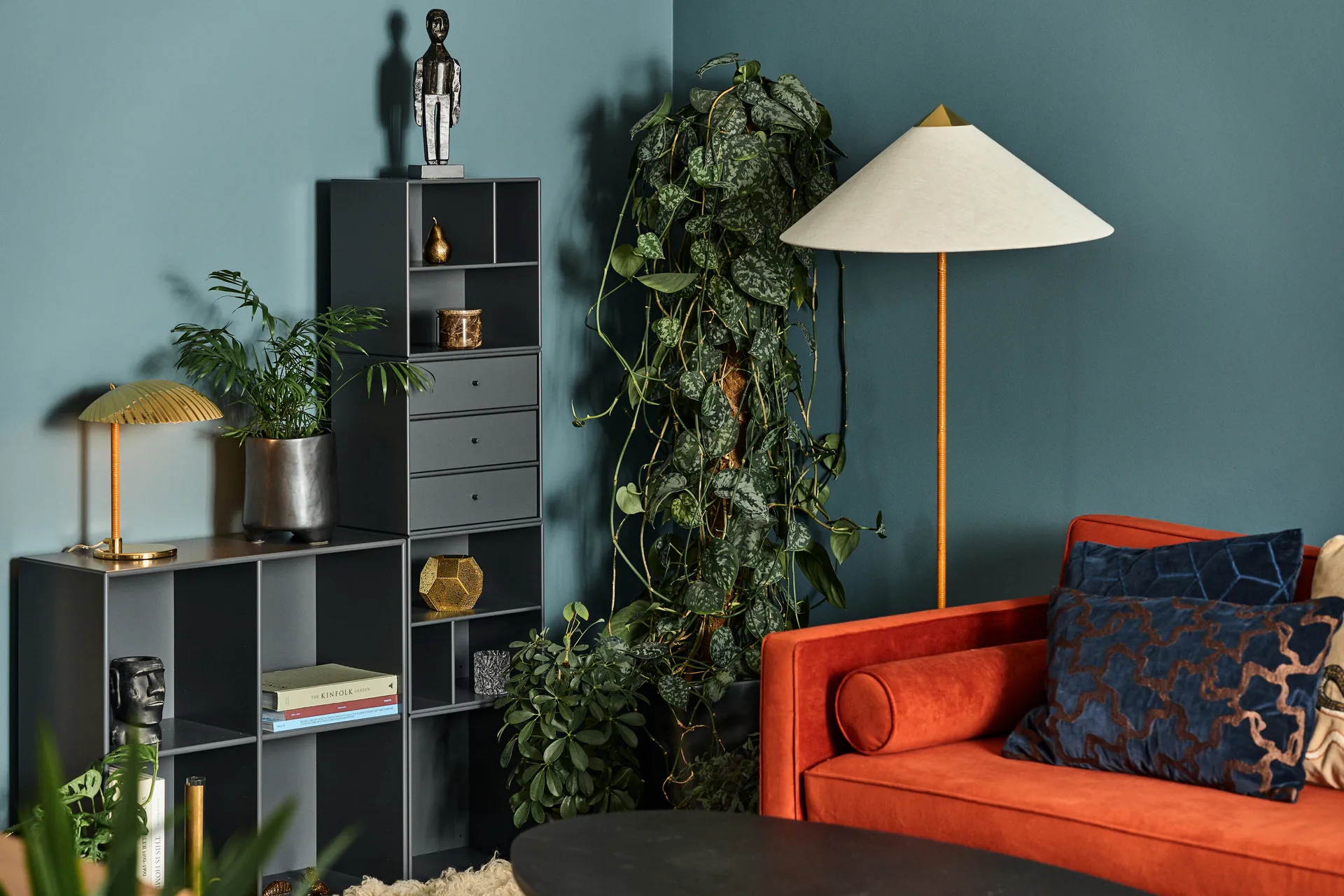 Montana Mini 1001 hylle 35x35 cm, Anthracite Montana