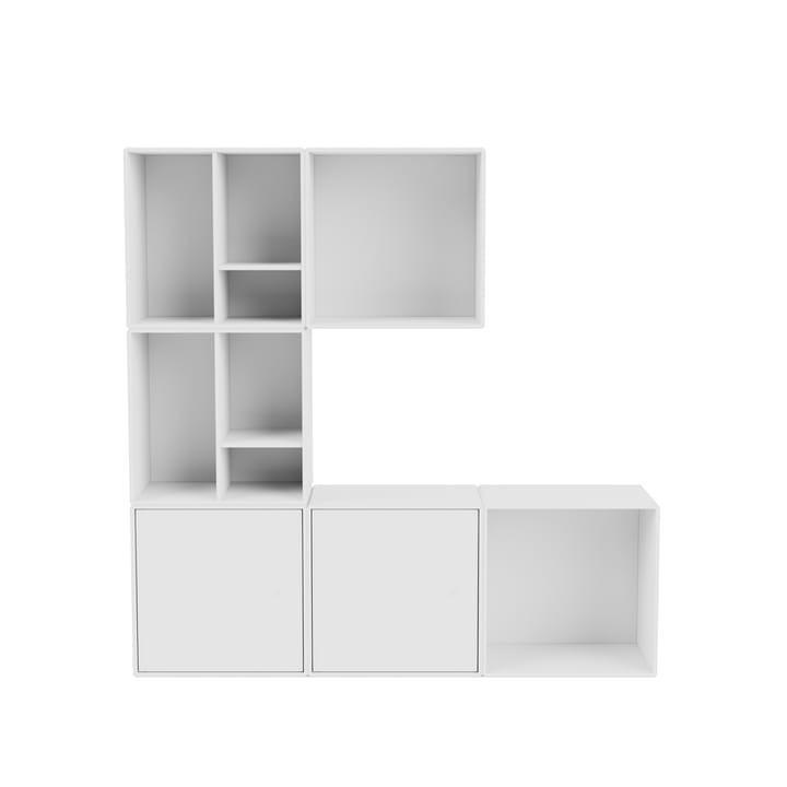 Montana Mini hyllesystem 6x2 New White - undefined - Montana