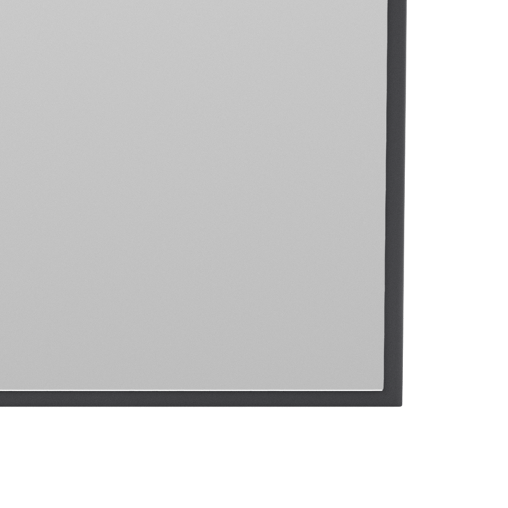 Montana rectangular speil 69,6x105 cm - Anthracite - Montana