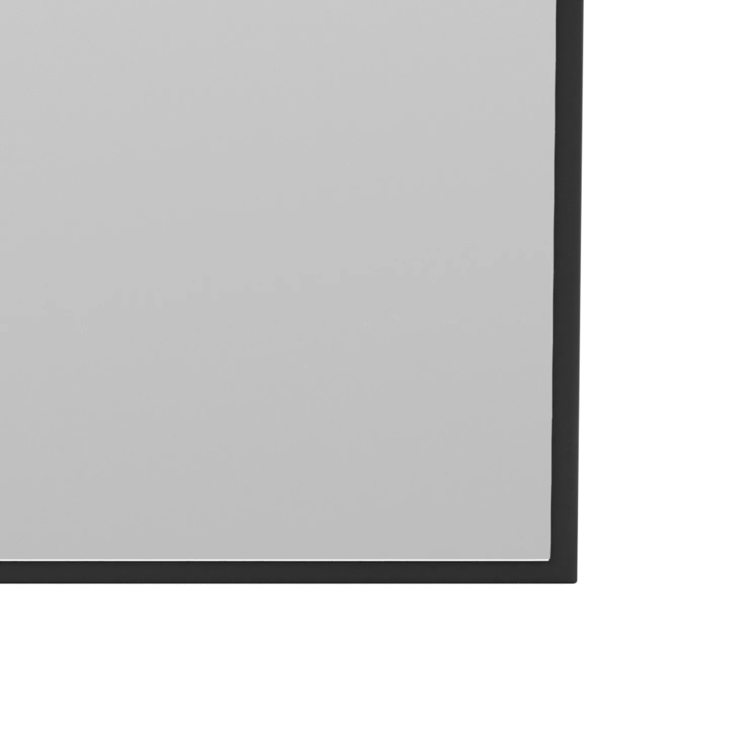 Montana rectangular speil 69,6x138 cm, Black Montana