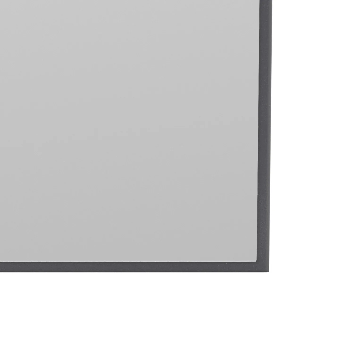 Montana rectangular speil 69,6x138 cm, Coal Montana