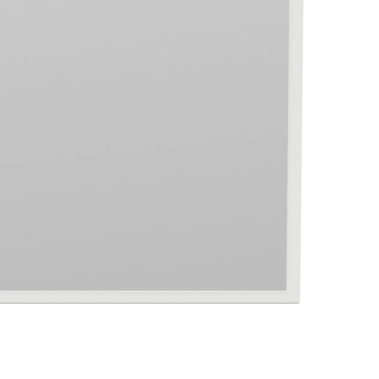 Montana rectangular speil 69,6x138 cm, White Montana