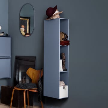 Montana sidehengt modul - anthracite 04-høyre-2 hyller - Montana