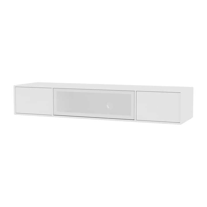 OCTAVE II tv-benk med plass til høyttaler - New white - Montana