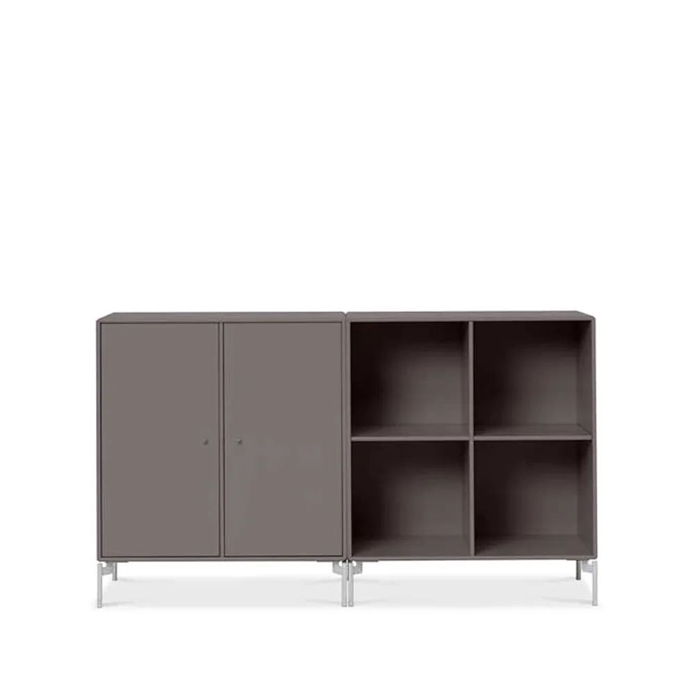 Pair sideboard, Coffee 35, kromben Montana