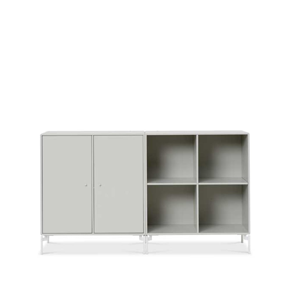 Montana Pair sideboard Nordic 09, hvitlakkerte ben