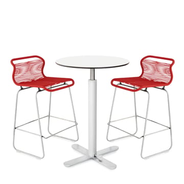 Panton One kitchen barstol
 - carmen, rustfritt stål - Montana