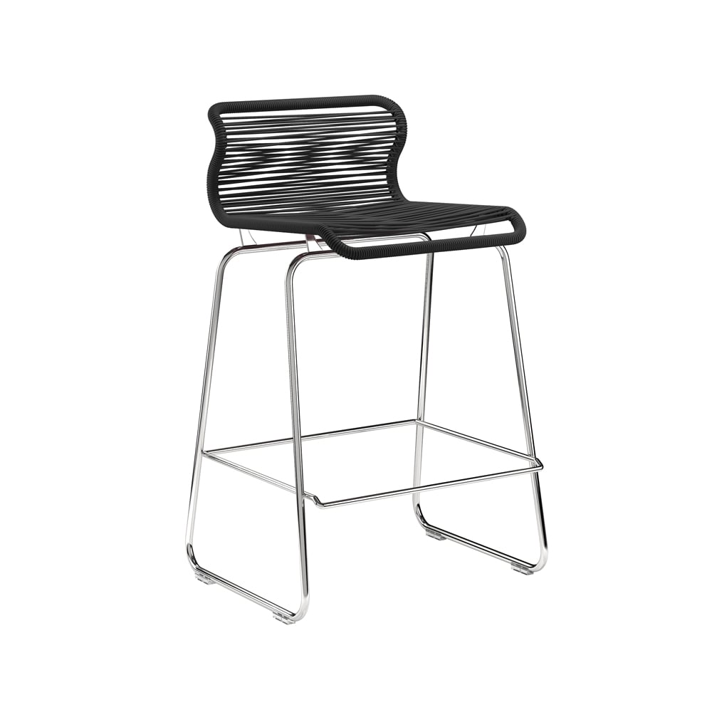 Bilde av Montana Panton One kitchen barstol clark rustfritt stål