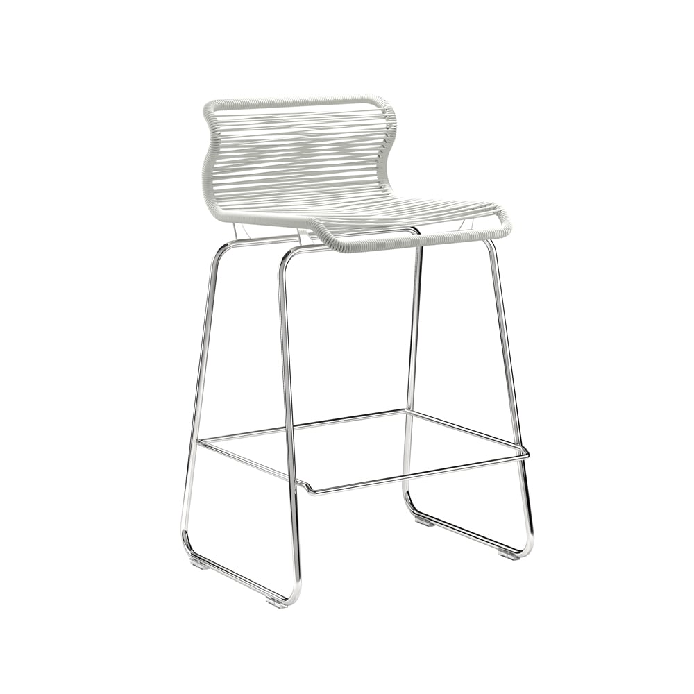 Bilde av Montana Panton One kitchen barstol duke rustfritt stål