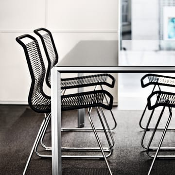 Panton One stol - marcel, rustfritt stål - Montana