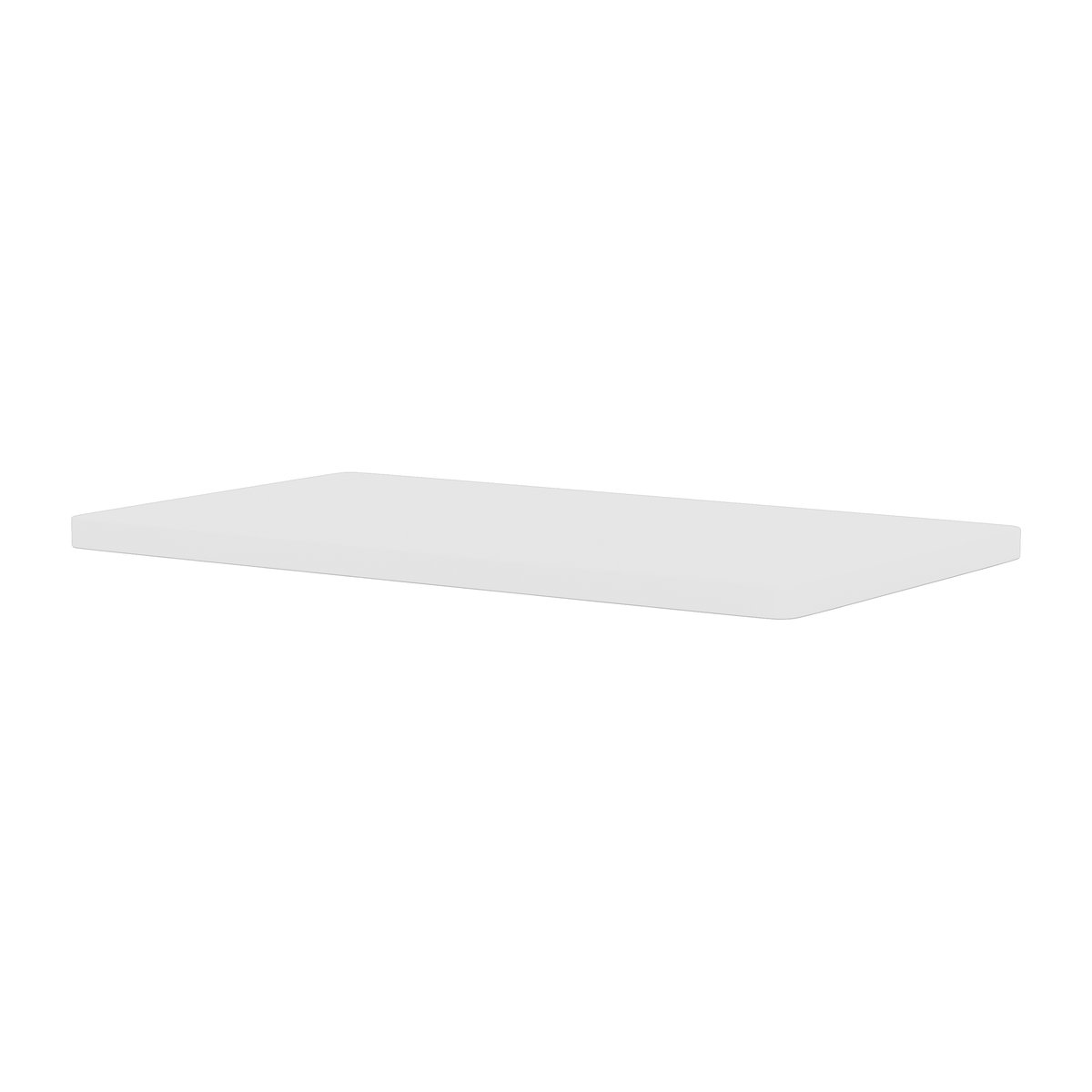 Montana - Panton Wire Single toppskiva, djup 18,8 cm - New White - Hyller & Hyllesystem - Verner Panton - Hvit - MDF
