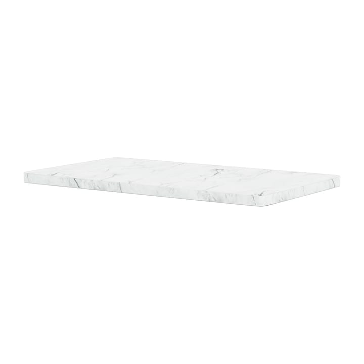 Panton Wire bordplate 18,8x34,8 cm - White marble - Montana
