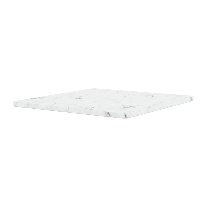 Panton Wire bordplate 34,8x34,8 cm - White marble - Montana