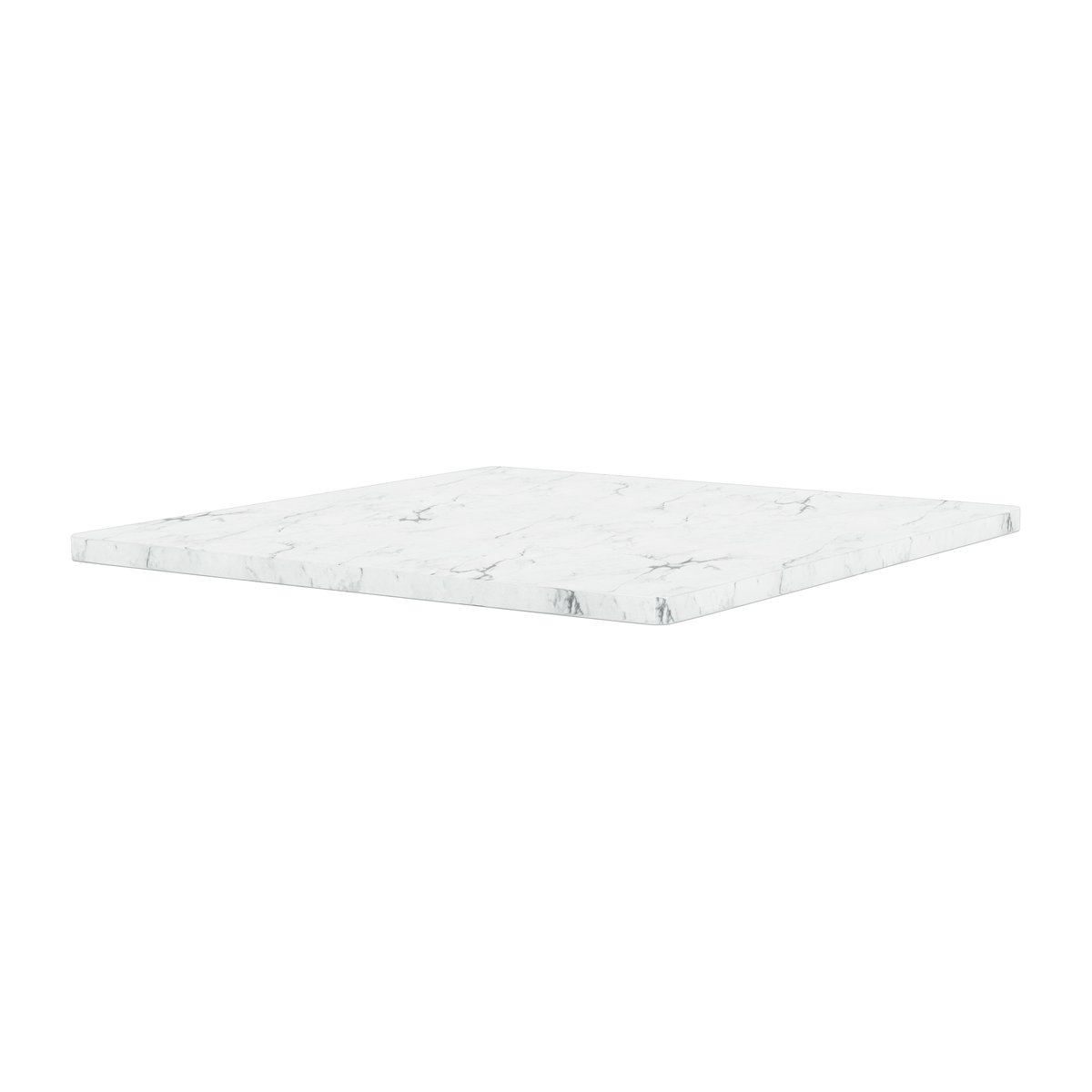 Montana Panton Wire bordplate 34,8x34,8 cm White marble
