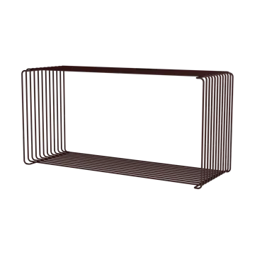 Panton Wire Extended hylle 70x34,8x25,7 cm - Black red - Montana