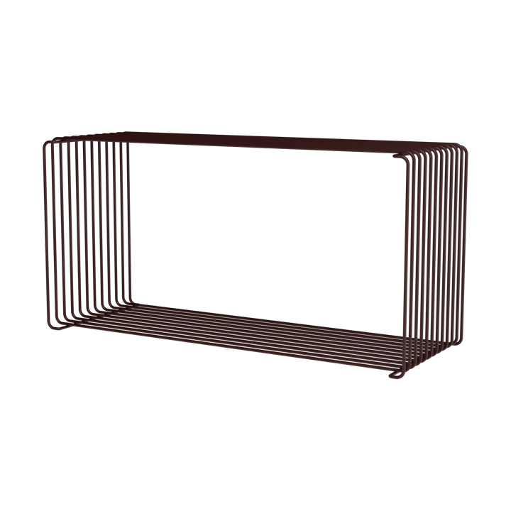Panton Wire Extended hylle 70x34,8x25,7 cm - Black red - Montana