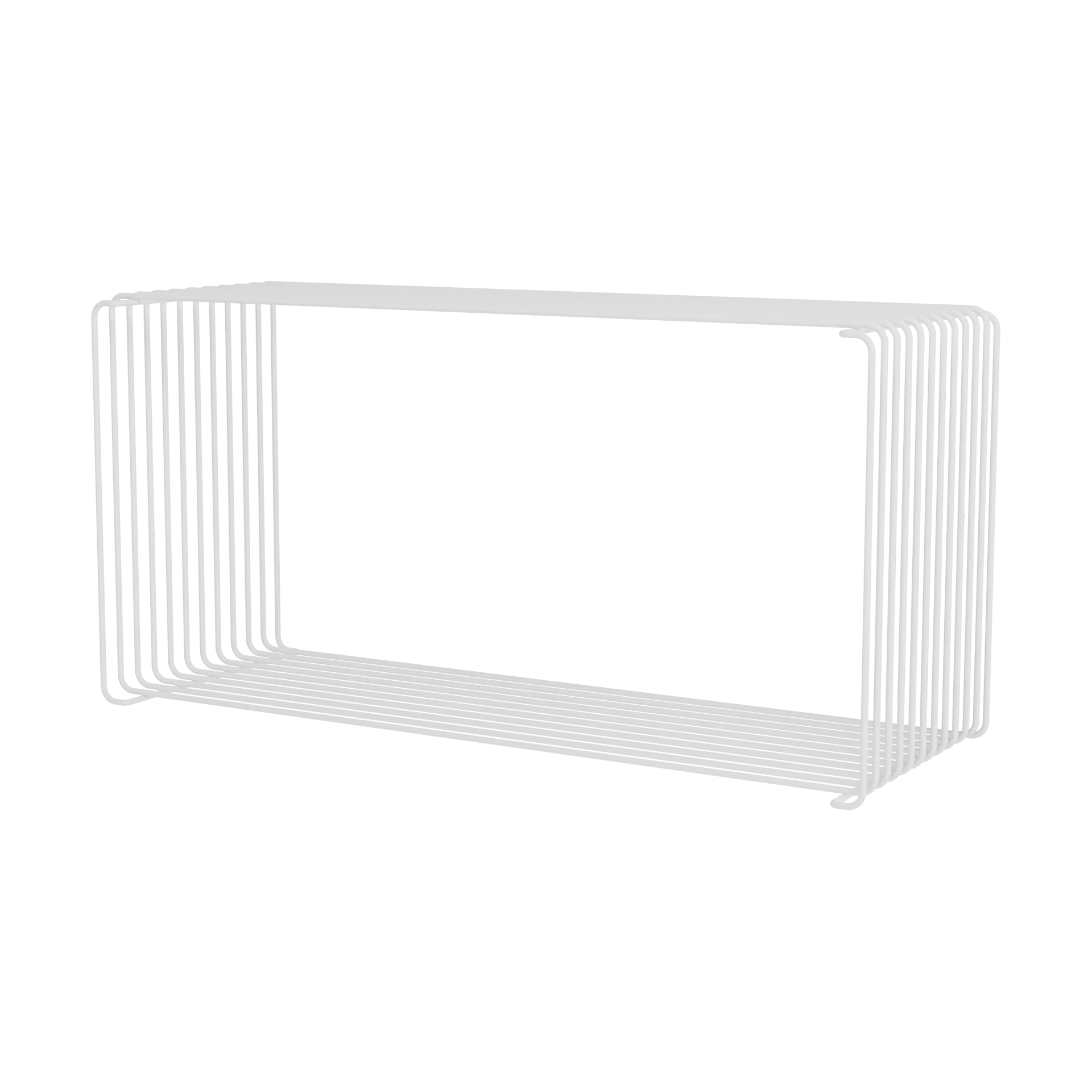 Panton Wire Extended hylle 70x34,8x25,7 cm, Snow Montana