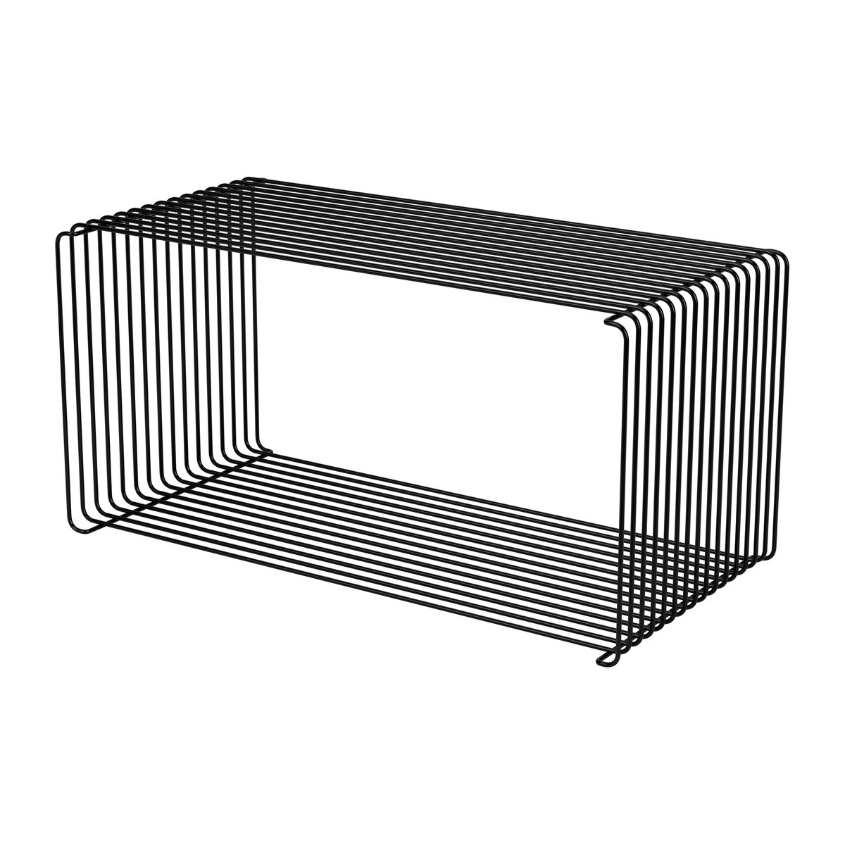 Montana - Panton Wire Extended, D 34,8 - Black - Hyller & Hyllesystem - Verner Panton - Grå - Metall