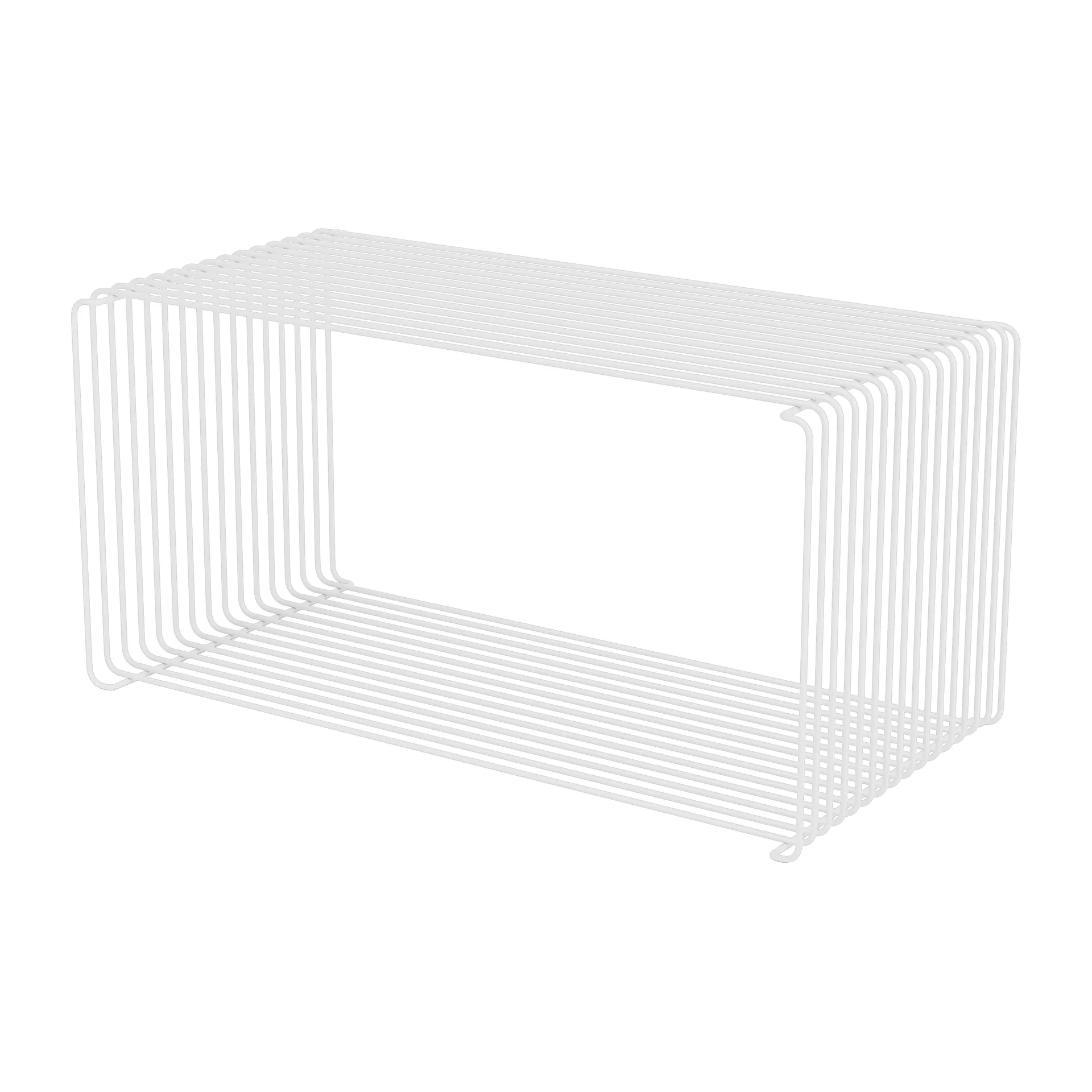 Panton Wire Extended hylle 70x34,8x34,8 cm, Snow Montana