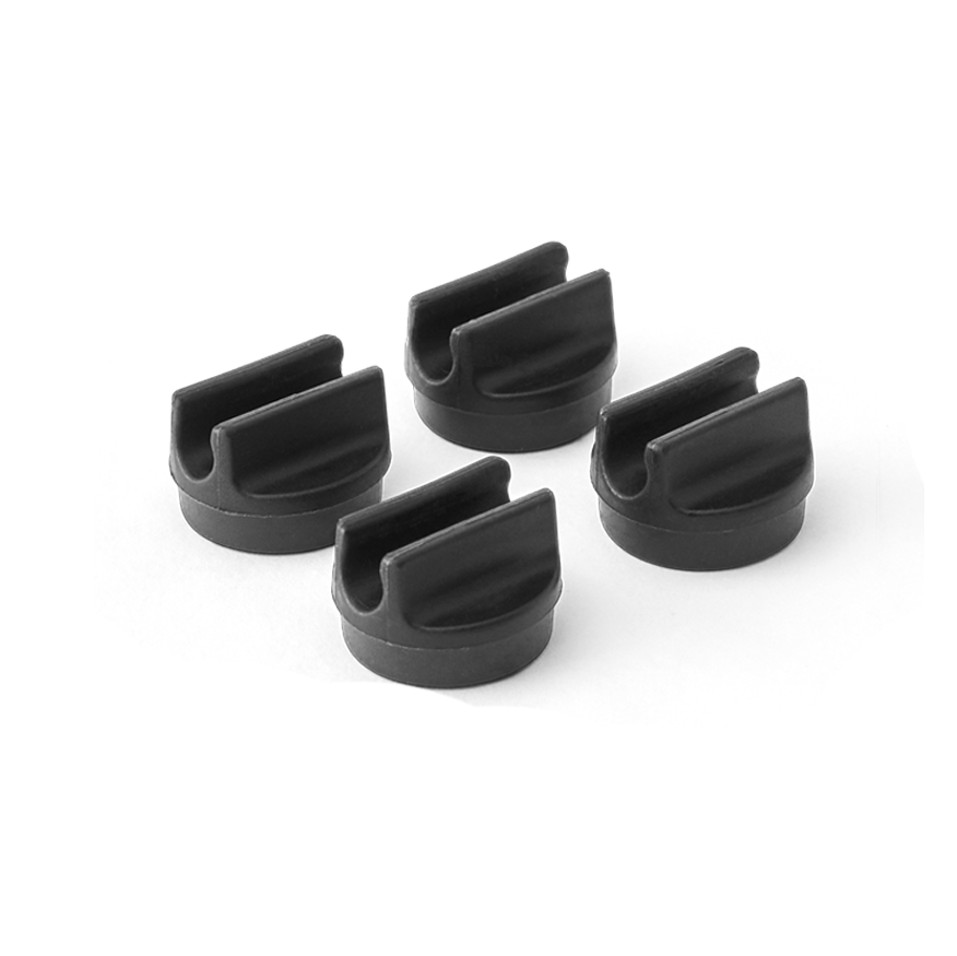 Montana - Panton Wire Feet Black - Hyller & Hyllesystem - Verner Panton - Grå - Plast