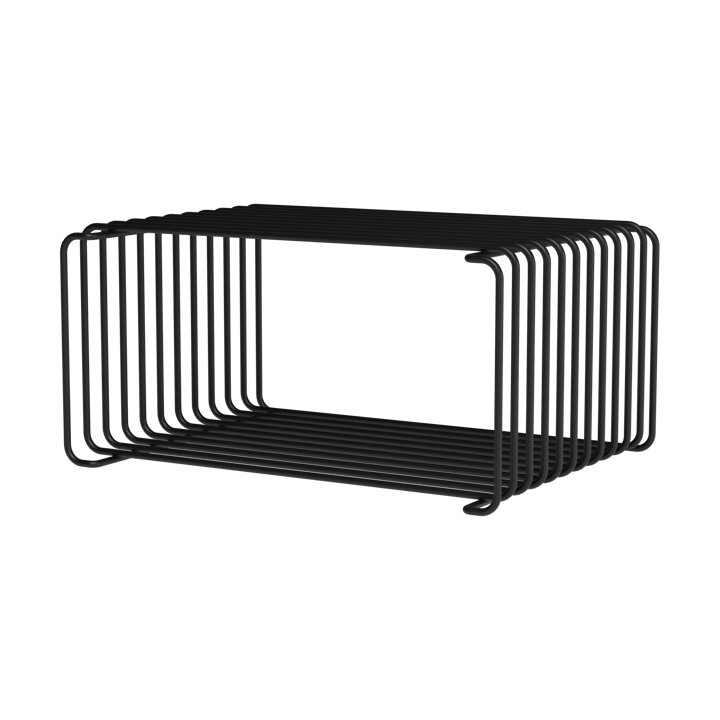 Panton Wire Half Height hylle 34,8x17,2x25,7 cm - Black - Montana