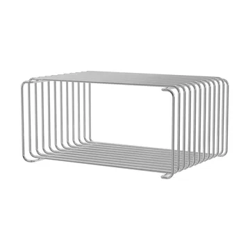 Panton Wire Half Height hylle 34,8x17,2x25,7 cm - Chrome - Montana