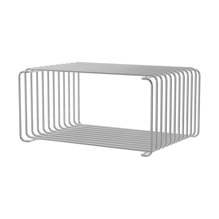 Panton Wire Half Height hylle 34,8x17,2x25,7 cm - Chrome - Montana