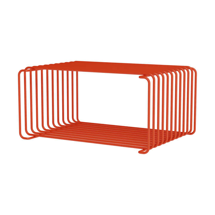 Panton Wire Half Height hylle 34,8x17,2x25,7 cm - Rosehip - Montana
