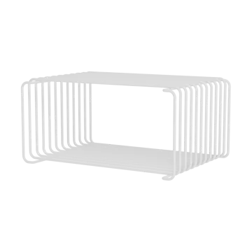 Panton Wire Half Height hylle 34,8x17,2x25,7 cm - Snow - Montana