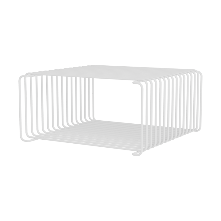 Panton Wire Half Height hylle 34,8x17,2x34,8 cm - Snow - Montana