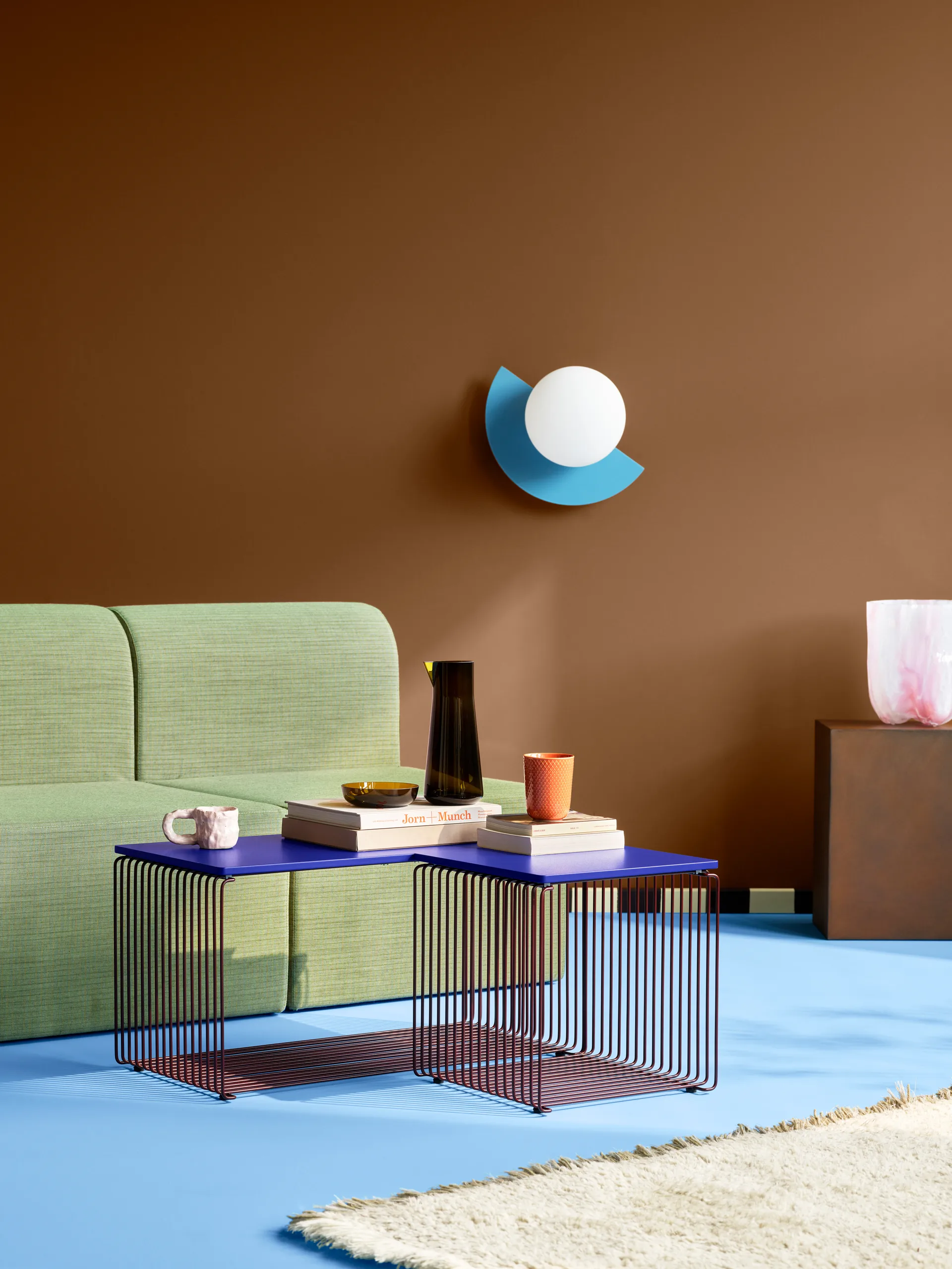 Panton Wire hylleplate 33x34,8 cm, Monarch Montana