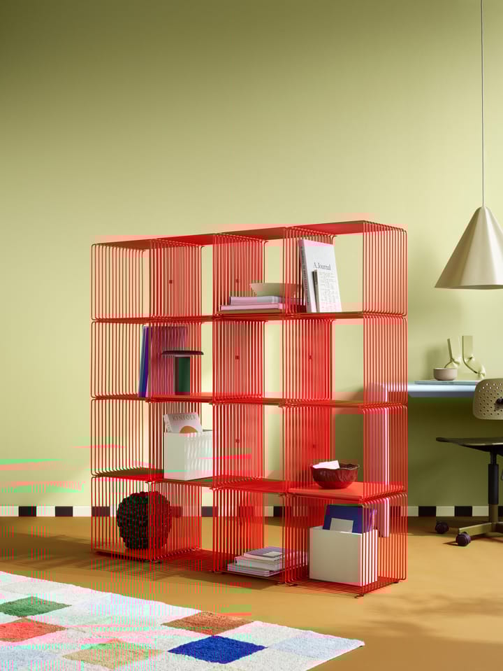 Panton Wire hylleplate 33x34,8 cm, Rosehip Montana