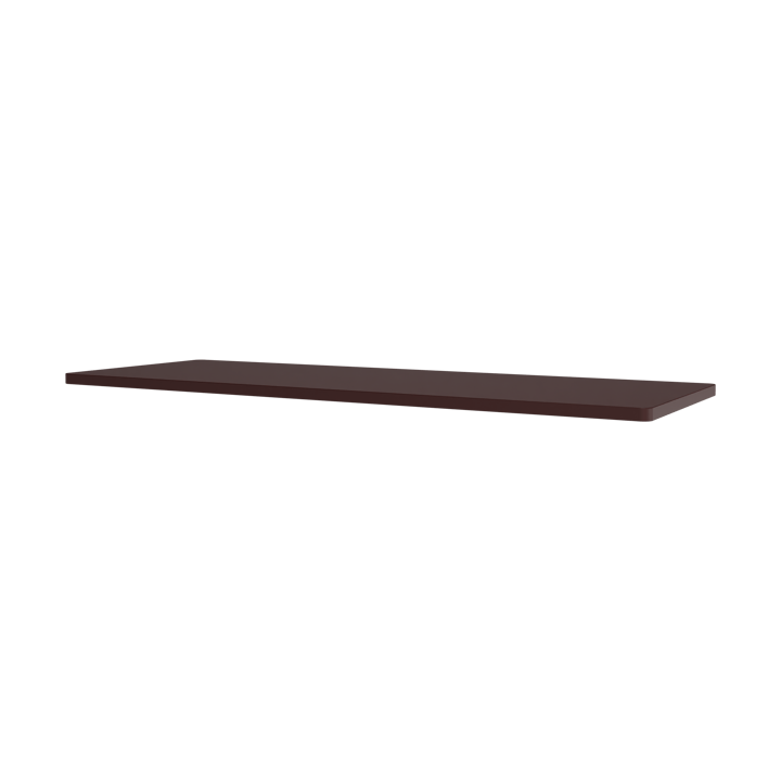 Panton Wire hylleplate 70,1x25,7 cm - Black red - Montana