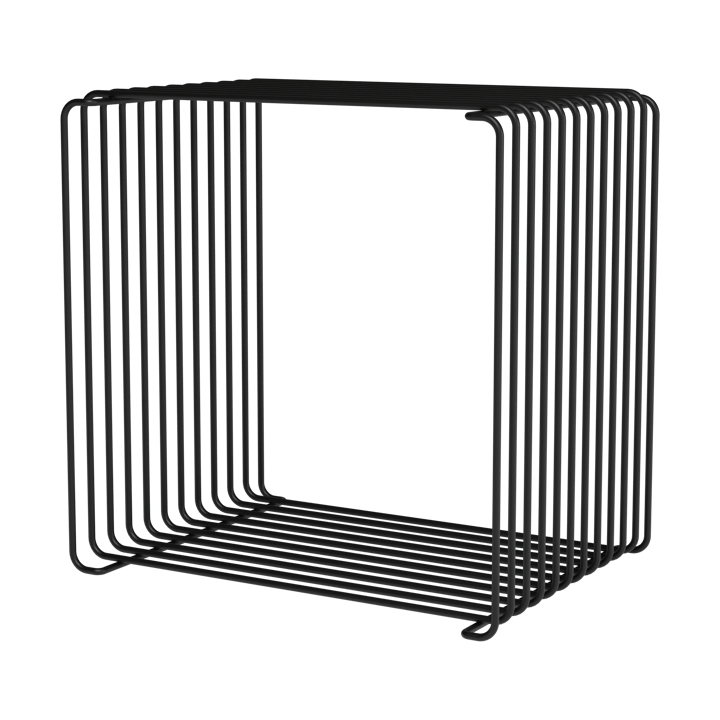 Panton Wire Single hylle 34,8x34,8x25,7 cm - Black - Montana