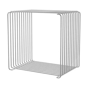 Panton Wire Single hylle 34,8x34,8x25,7 cm - Chrome - Montana