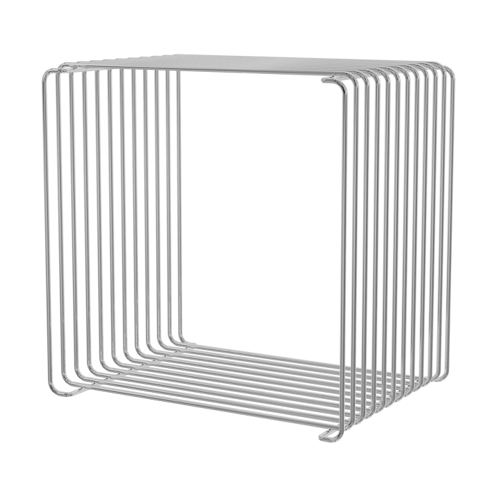 Panton Wire Single hylle 34,8x34,8x25,7 cm - Chrome - Montana