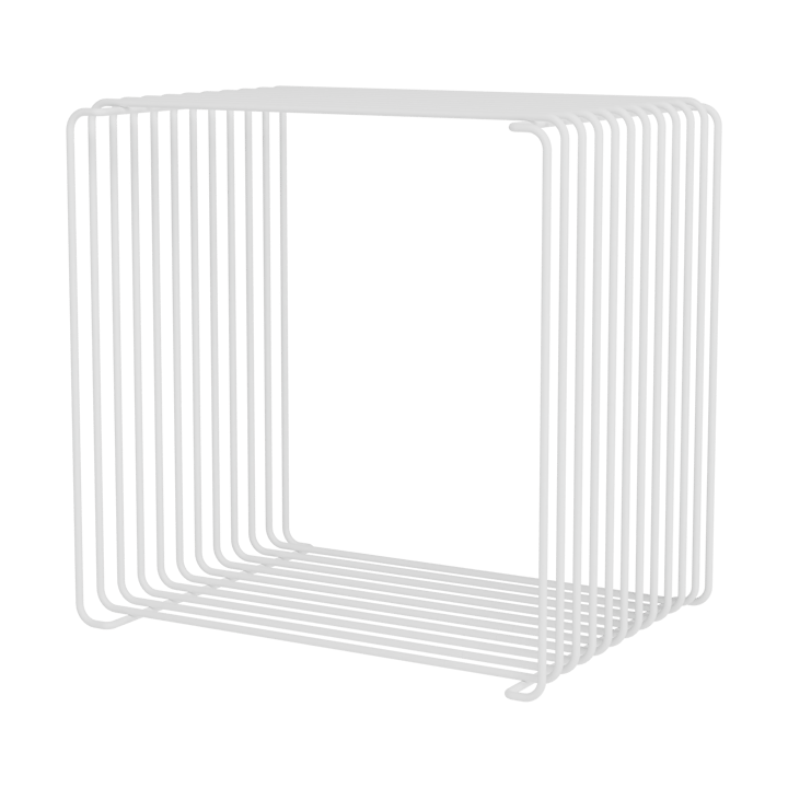 Panton Wire Single hylle 34,8x34,8x25,7 cm - Snow - Montana