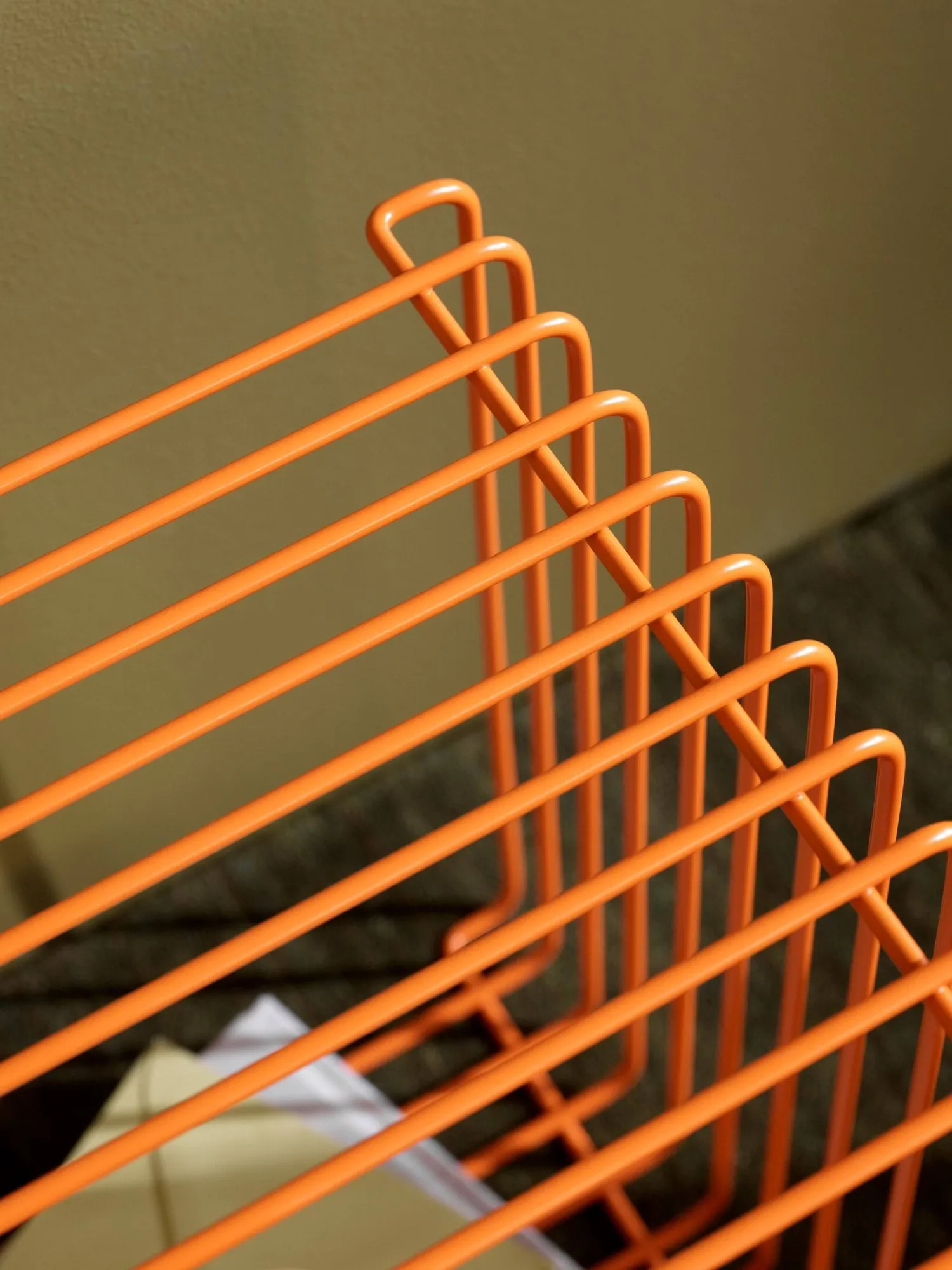 Panton Wire Single hylle 34,8x34,8x34,8 cm, Tangerine Montana