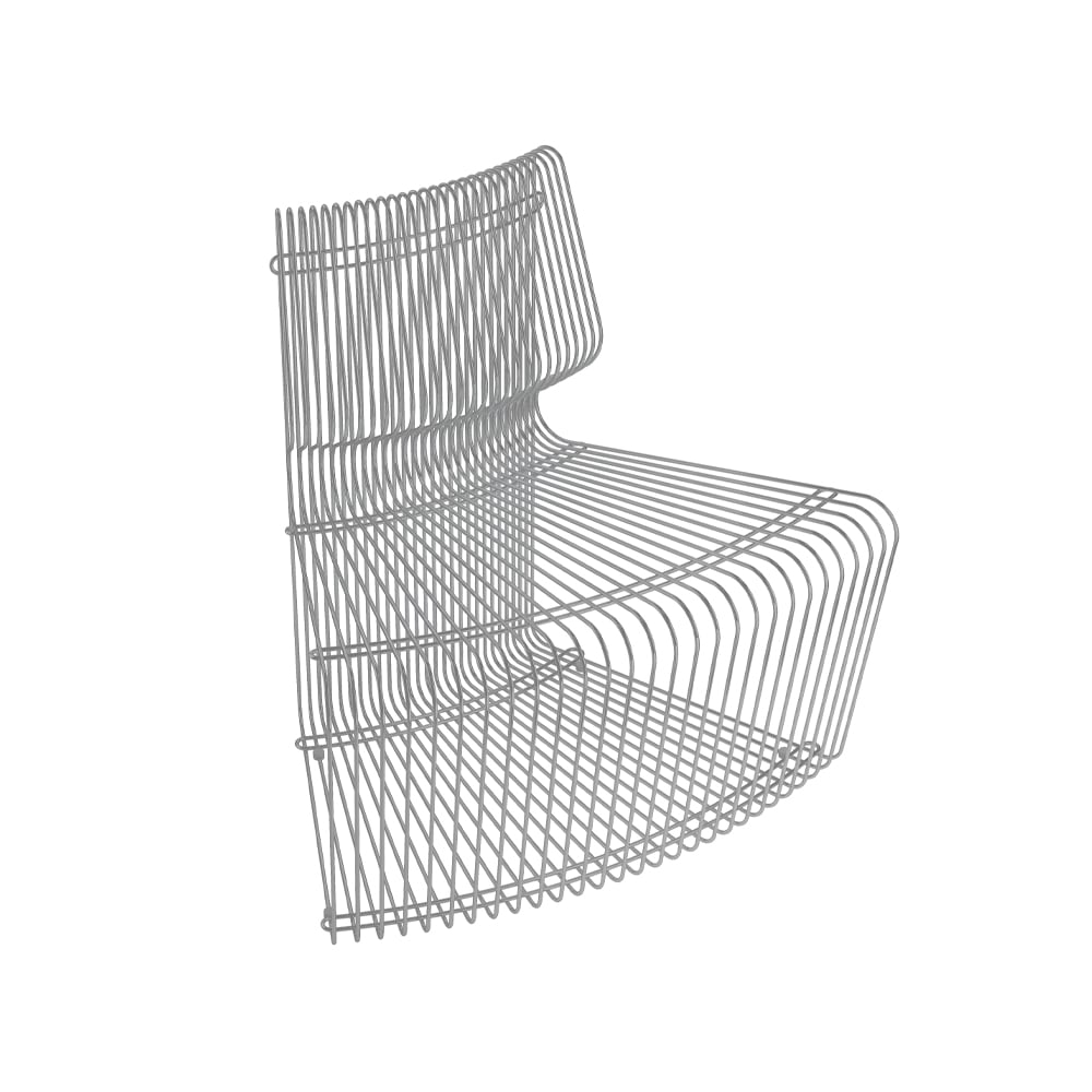 Montana Pantonova modulsofa Stainless steel, concave