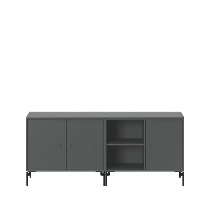 Save sideboard - Anthracite 04-sortlakkerte ben - Montana