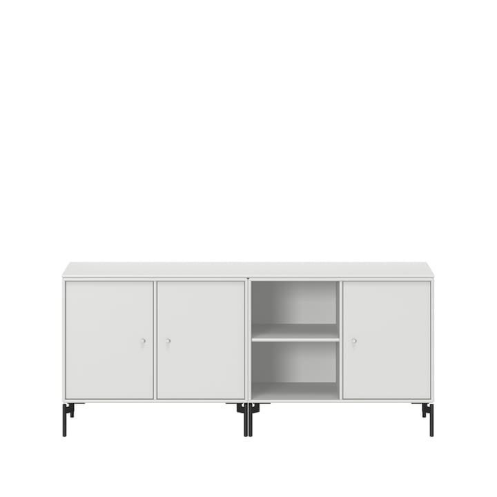 Save sideboard - New white 101-sortlakkerte ben - Montana