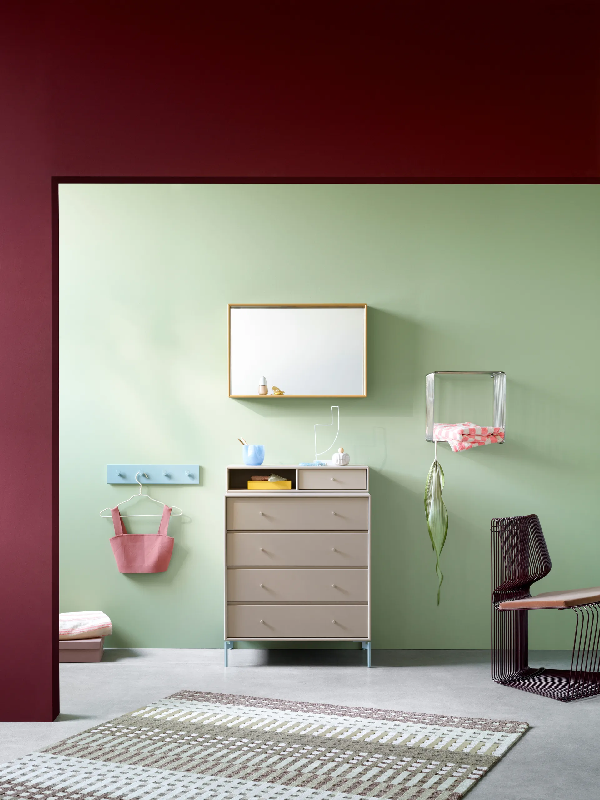 Shelfie colour frame speil 46,8x69,6 cm, Cumin Montana
