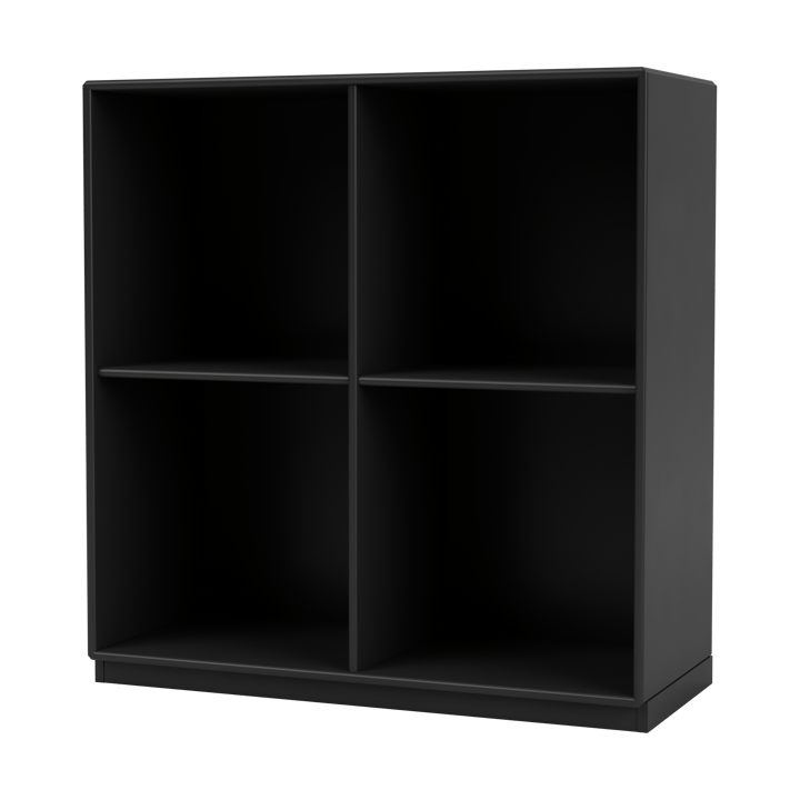 SHOW hylle 69,6 x 69,6 cm, sokkel 3 cm - 05 Black - Montana