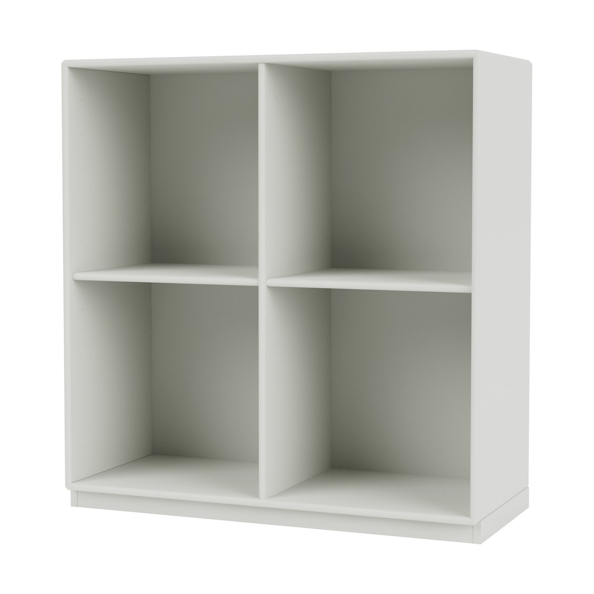 Montana - Show Bookcase, Plinth H3 cm - Nordic - Hyller - Grå - MDF