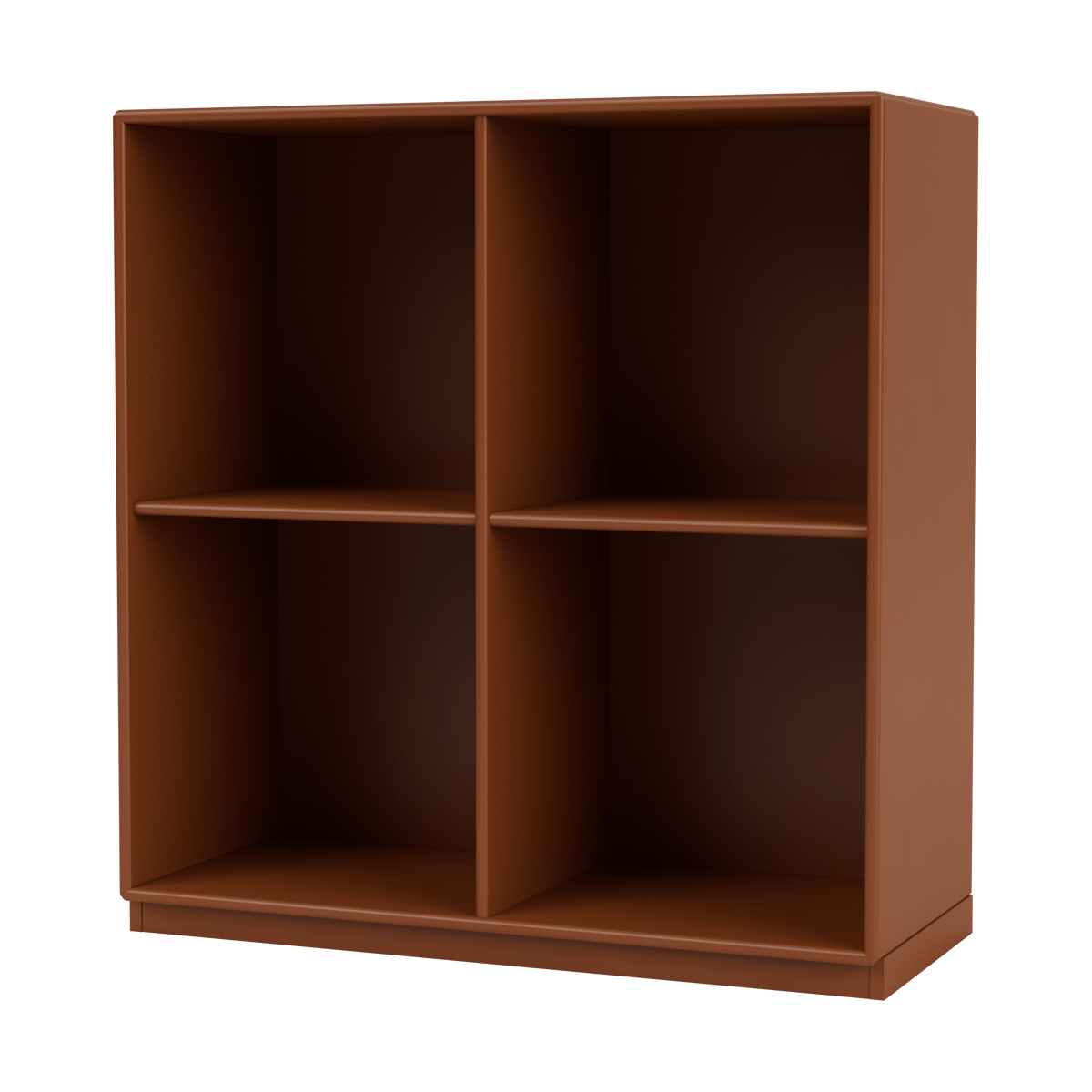 Montana SHOW hylle 69,6 x 69,6 cm, sokkel 3 cm 146 Hazelnut